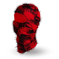 Cagoule Stylé Rouge et Noir