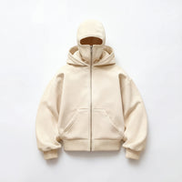 Sweat Cagoule Beige