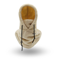 Cagoule Fourrure Crème