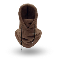 Cagoule Fourrure Marron