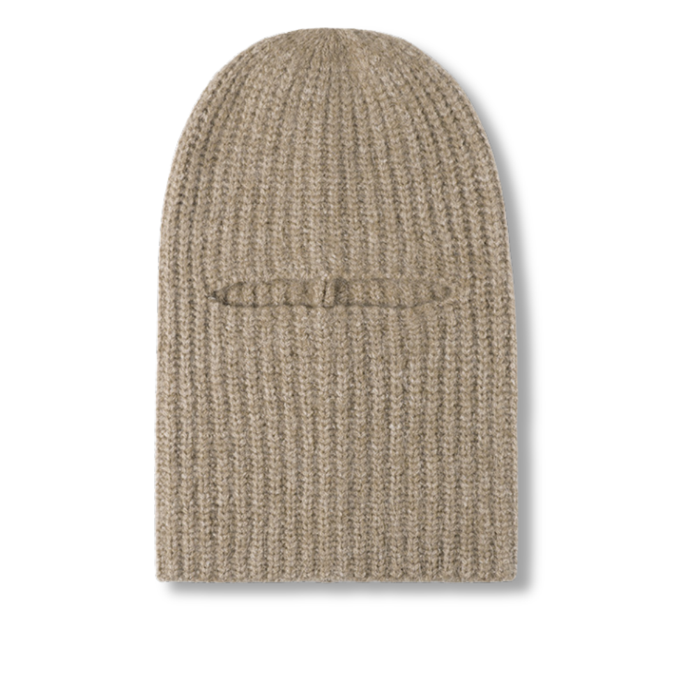 Bonnet Cagoule Beige Beige