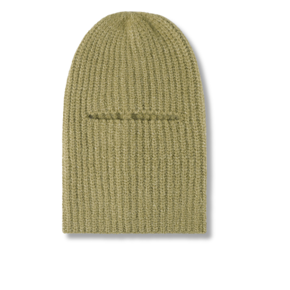 Bonnet Cagoule Vert Vert Sauge