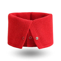 Cache Cou Crochet Rouge