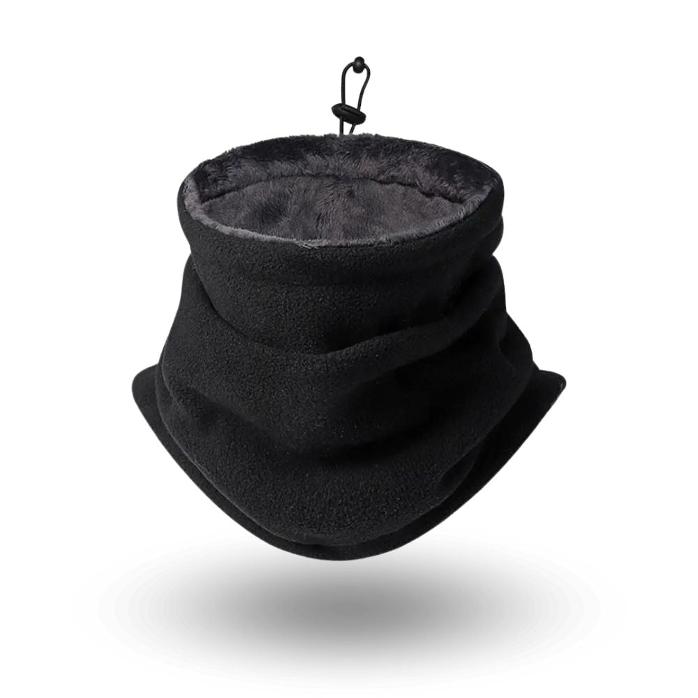 Cache Cou Hiver Homme Noir