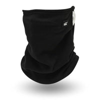 Cache Cou Polaire Moto Noir