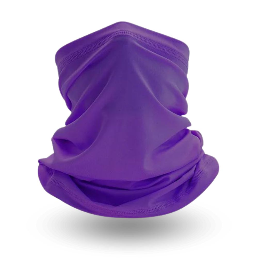 Cache Cou Sport Femme Violet