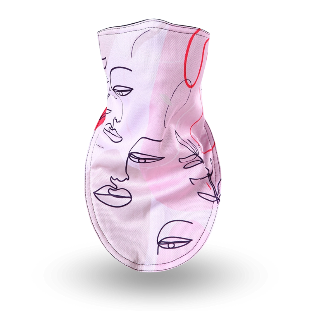 Cache Cou Stylé Ski Femme Pink Lady