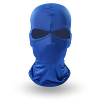 Cagoule 2 Trous Bleue Bleu