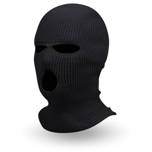 Cagoule 3 Trous Noir