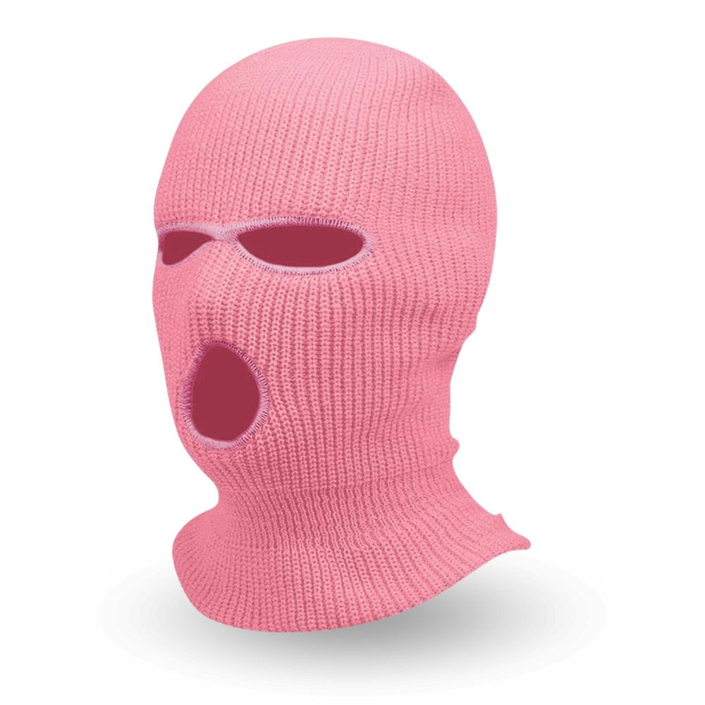 Cagoule 3 Trous Rose Rose