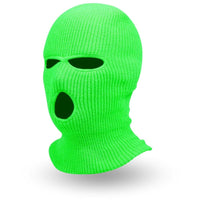 Cagoule 3 Trous Verte Fluo Vert Fluo