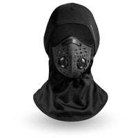 Cagoule Anti Pollution 4 Saisons pour Moto Noir