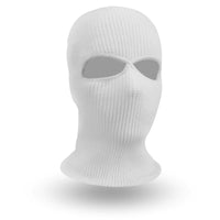 Cagoule Blanche 2 Trous Blanc