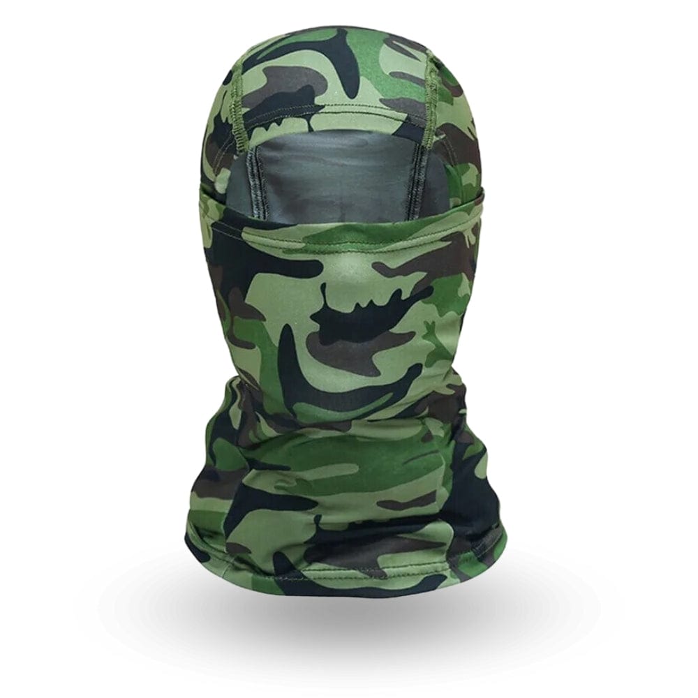 Cagoule Camouflage Militaire Camo Vert