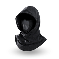 Cagoule Capuche Gris Foncé Gris Foncé