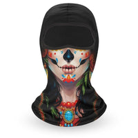 Cagoule Motif Femme Tete De Mort Muertos