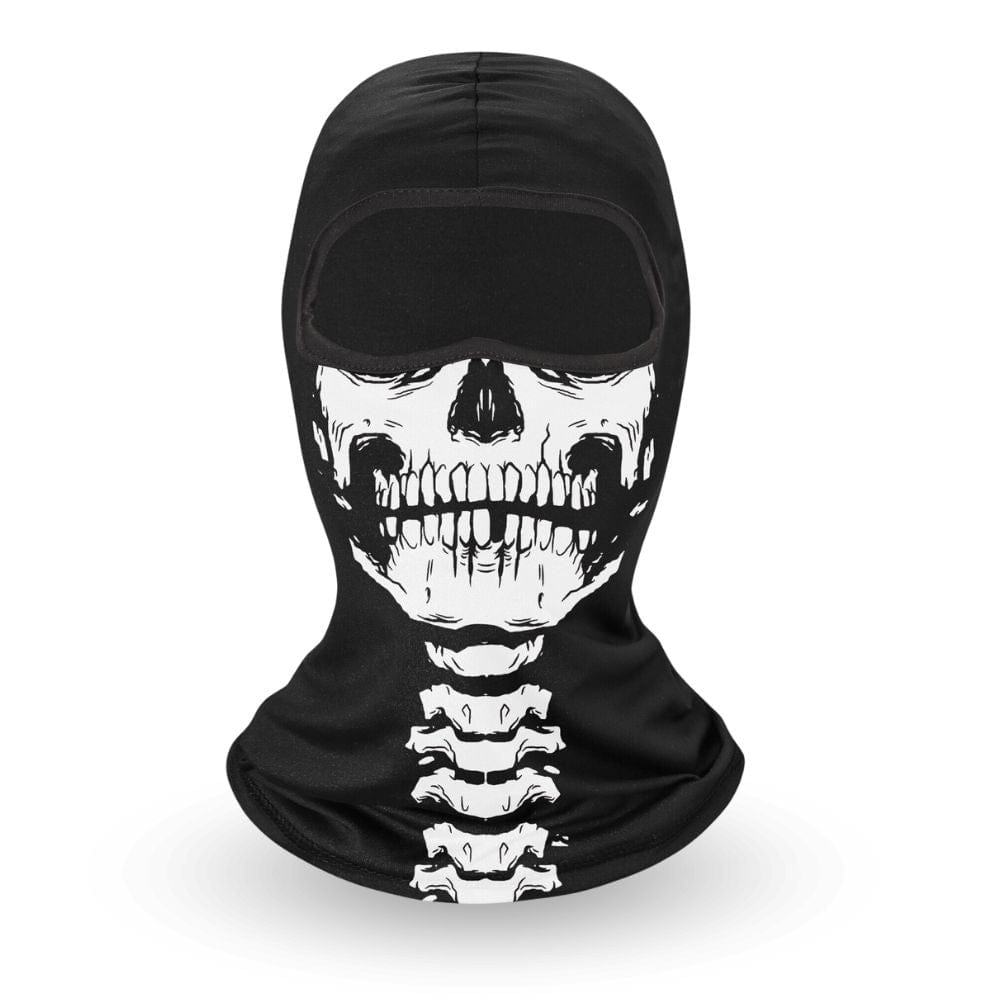 Cagoule Moto Squelette Roi Squelette