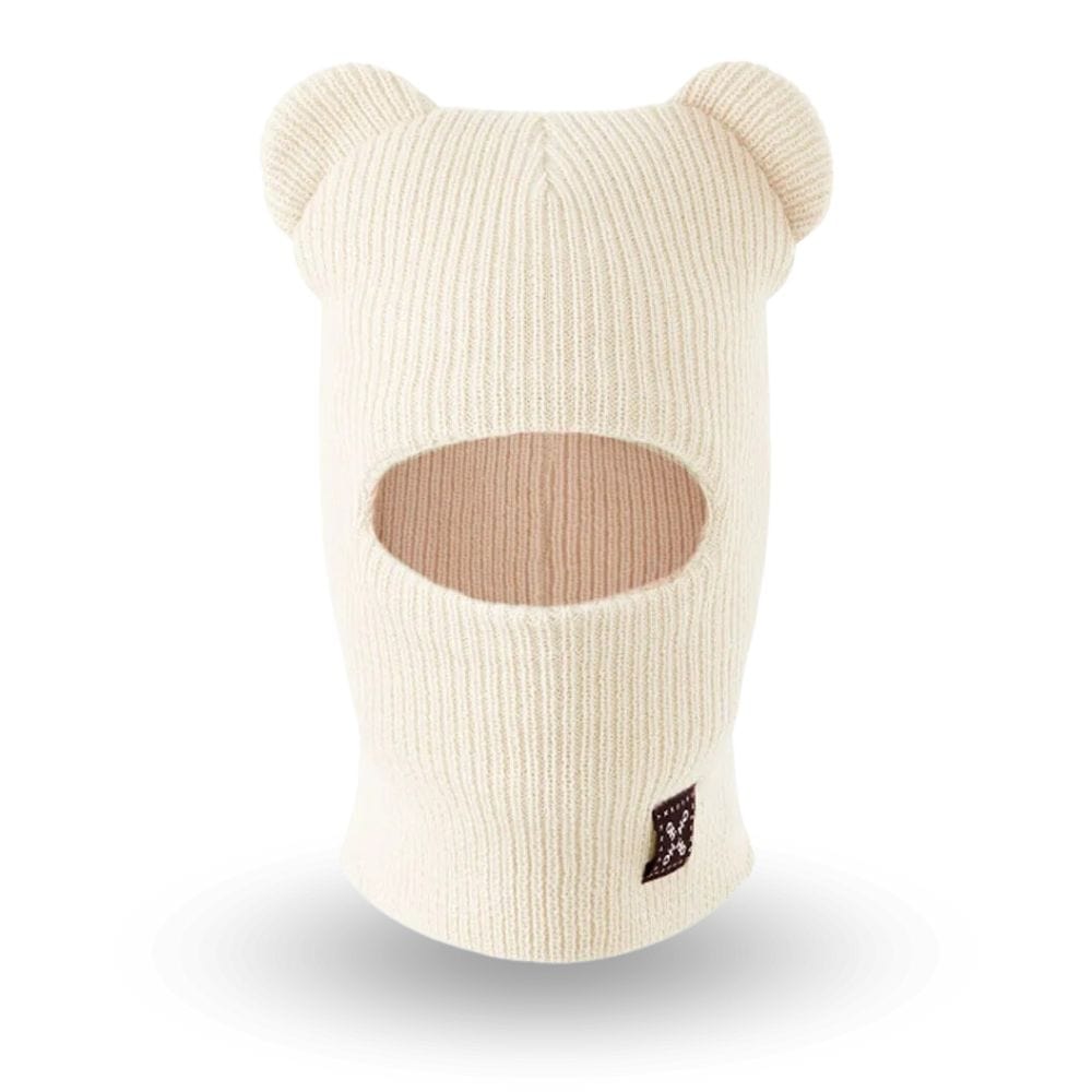 Cagoule Oreille Ours Blanc