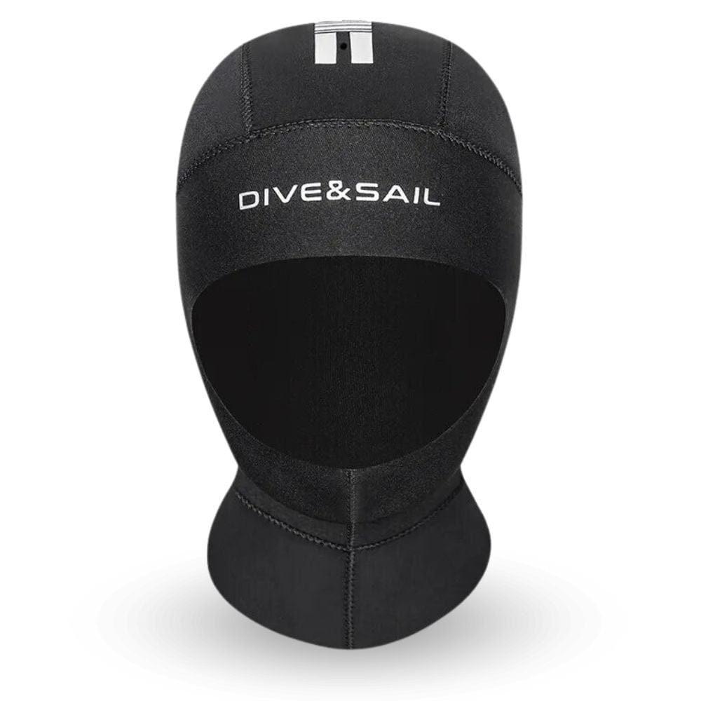 Cagoule Plongée Sous Marine Noir / S