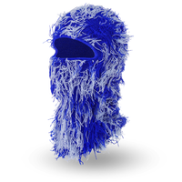 Cagoule Stylé Bleu et Blanc Bleu