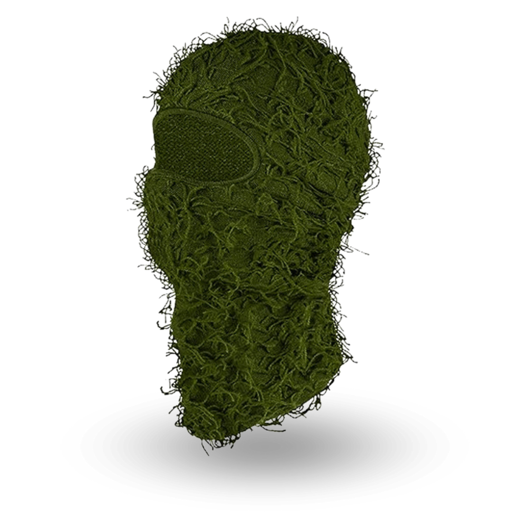 Cagoule Stylé Vert Kaki Vert Camo