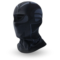 Cagoule Vélo Noir et Bleu Noir