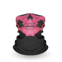 Demi Cagoule Tête de Mort Rose