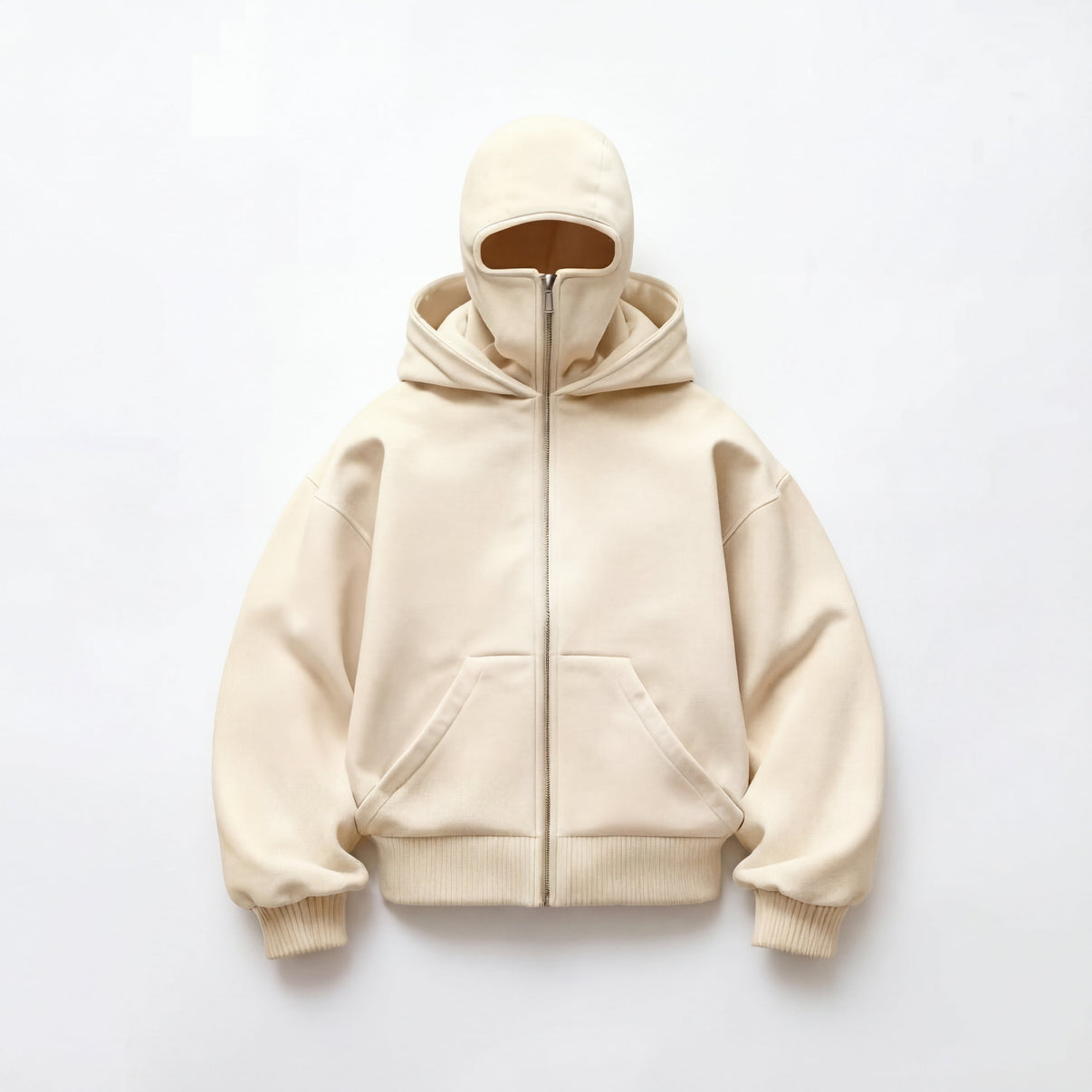 Sweat Cagoule Beige Beige / S